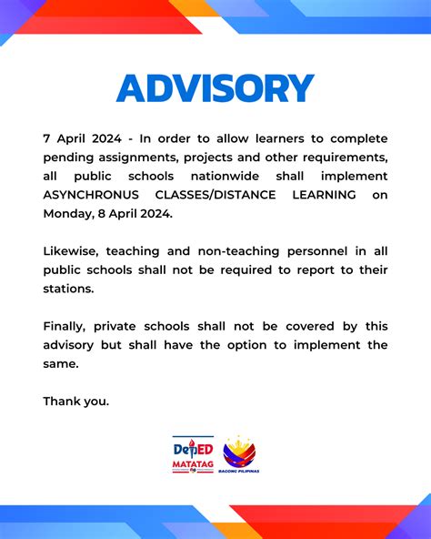 depedzn advisory|DepEd Advisories .